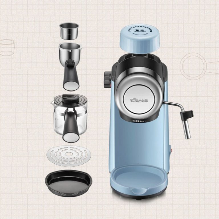 Sky Blue Mini Espresso Coffee Machine HGC Store