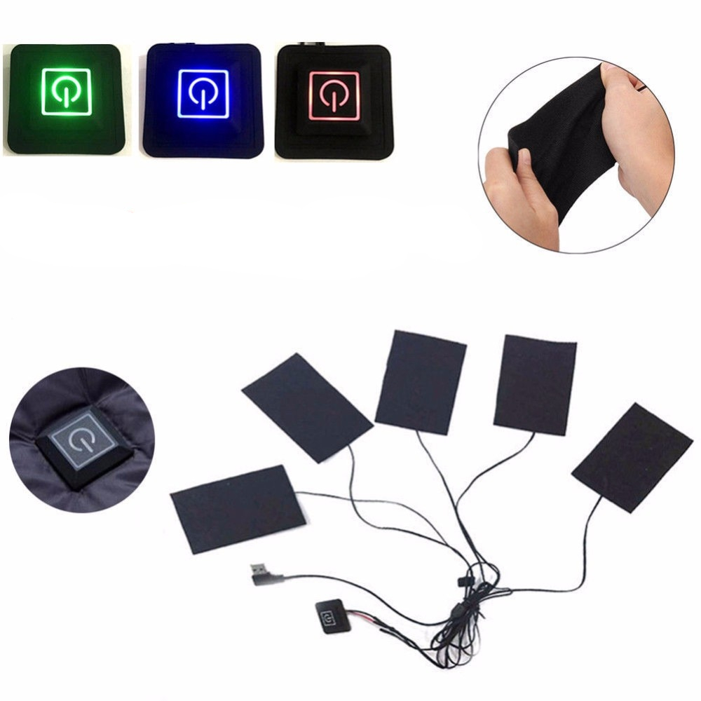 DIY Electric USB Clothes Heating Pads