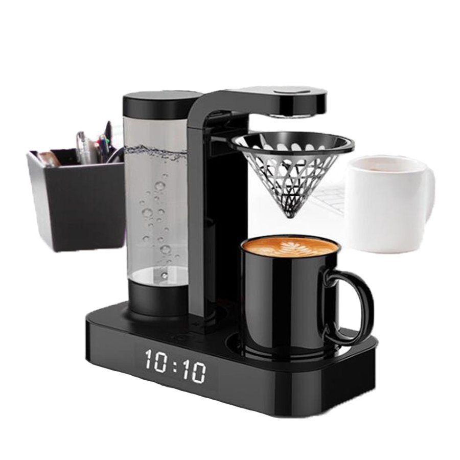 Mini Automatic Coffee Machine with Clock