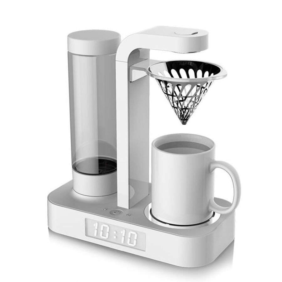 Mini Automatic Coffee Machine with Clock