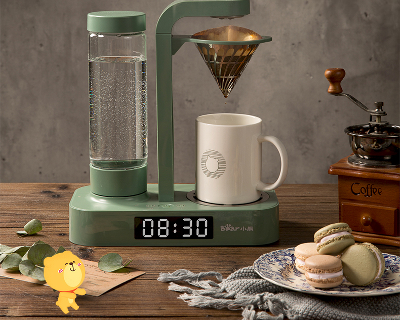 Fully Automatic Water Dispenser Coffee Machine with Clock