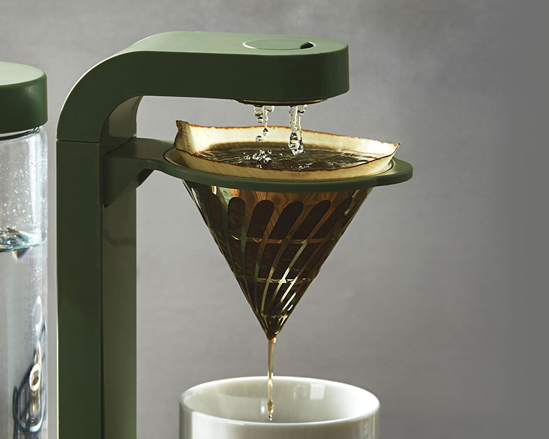 Fully Automatic Water Dispenser Coffee Machine with Clock