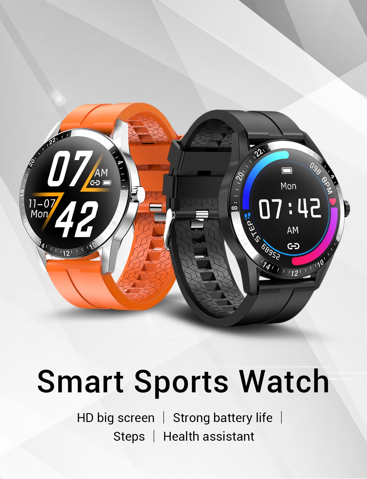 Full Touch Bluetooth Smart Watch for Android/IOS Phone