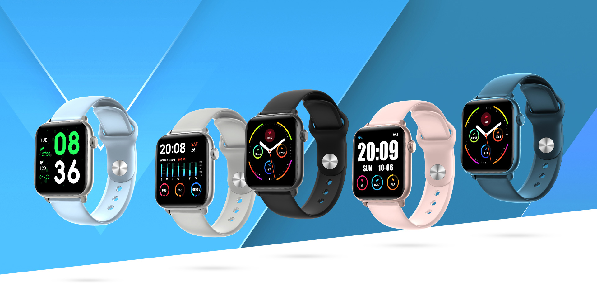 Full Touch Square Smart Watch for Apple/Android Phone Full Touch Square Smart Watch for Apple/Android Phone