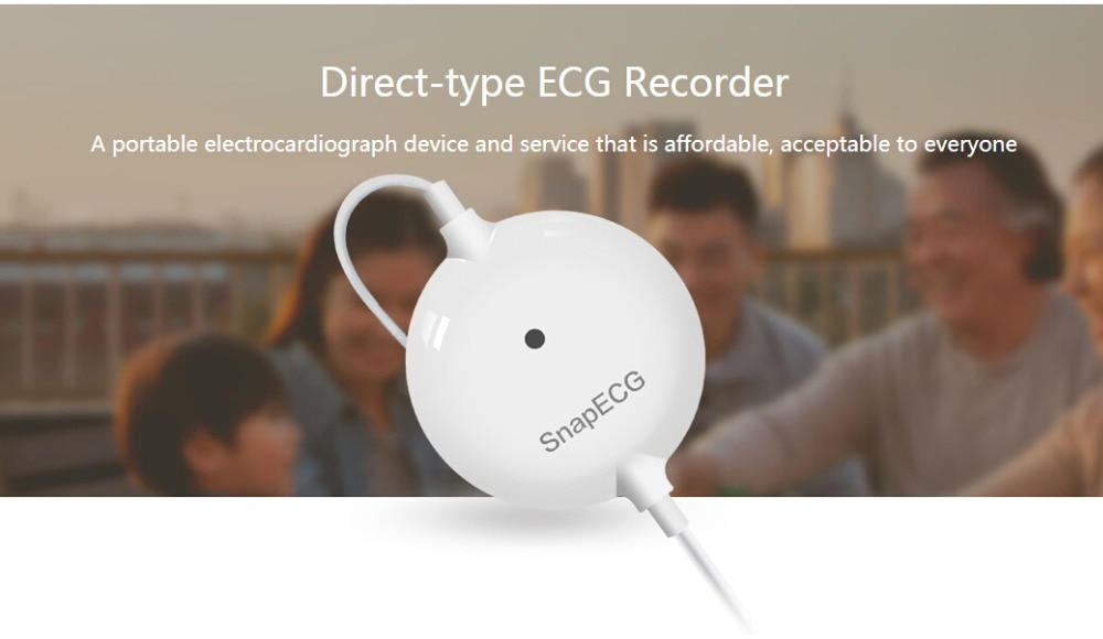 Portable Mini Wearable ECG Monitor