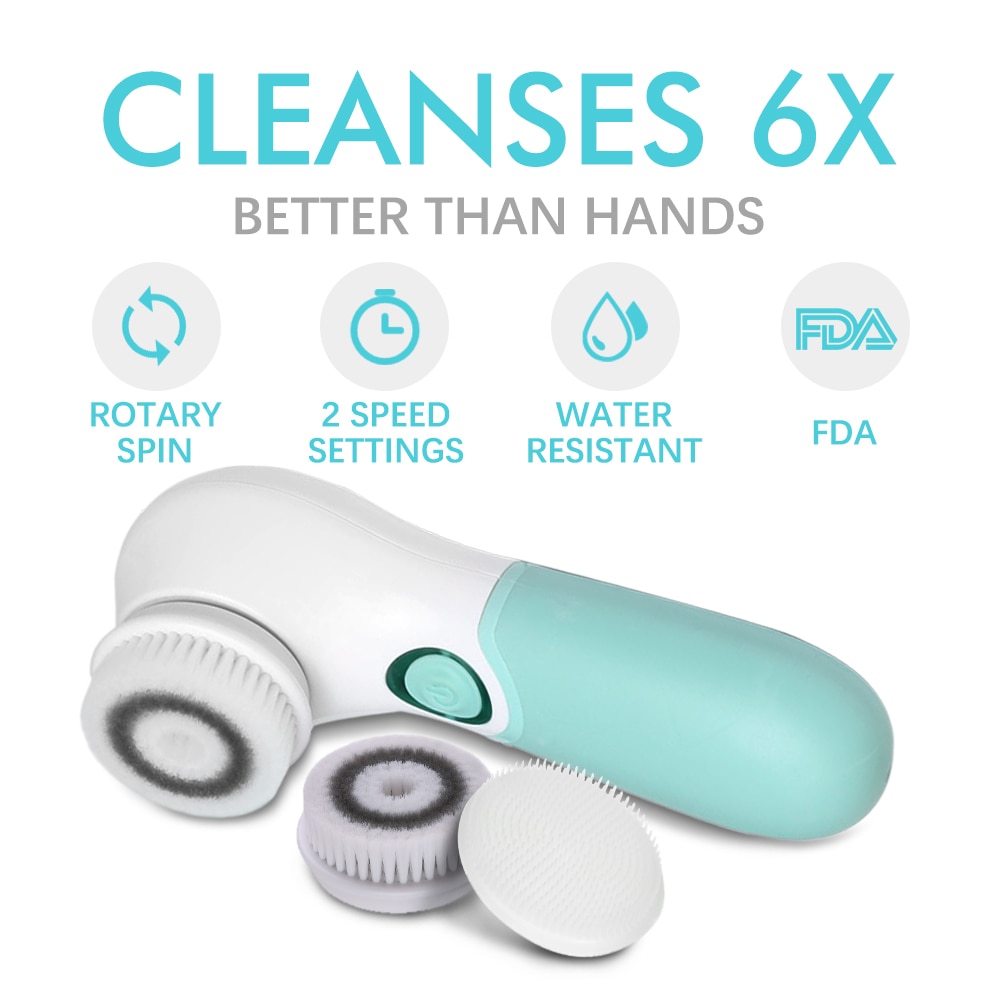 Waterproof Deep Cleansing Face Brush