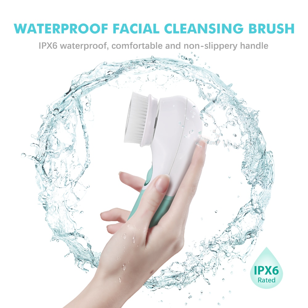 Waterproof Deep Cleansing Face Brush