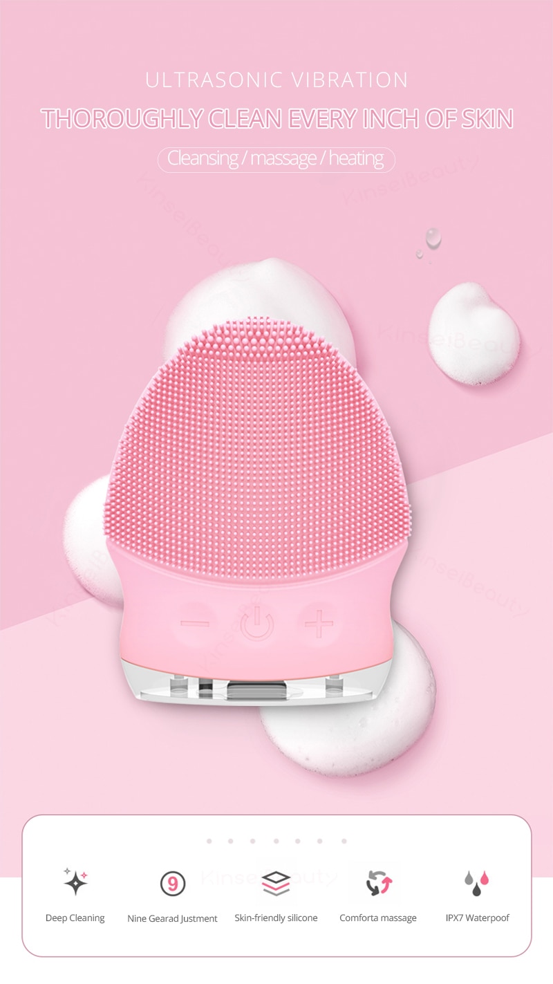 Electric Facial Massager Cleansing Brush
