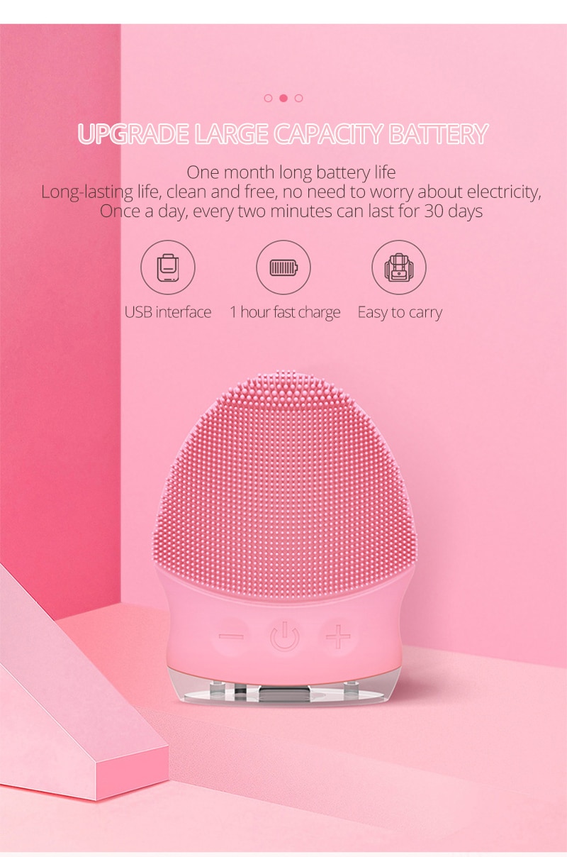 Electric Facial Massager Cleansing Brush