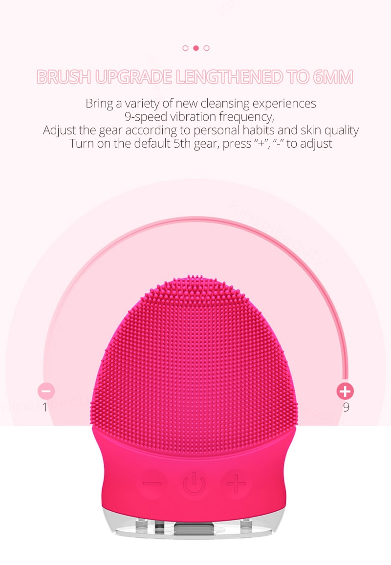 Electric Facial Massager Cleansing Brush