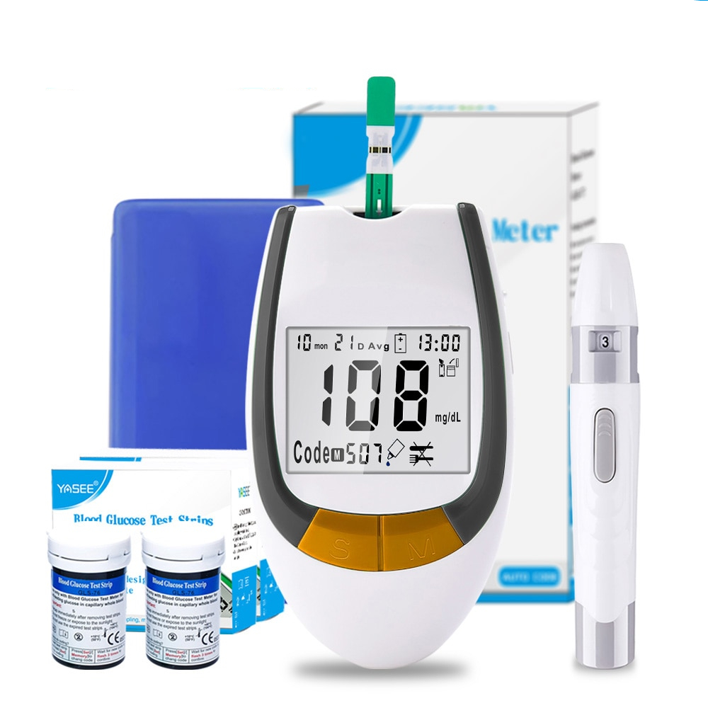 Blood Glucose Meter with Test Strips