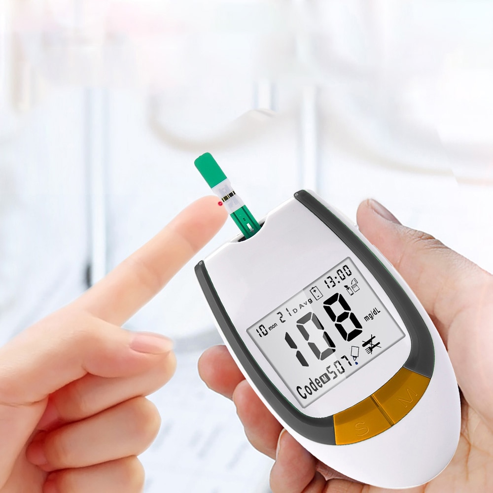 Blood Glucose Meter with Test Strips