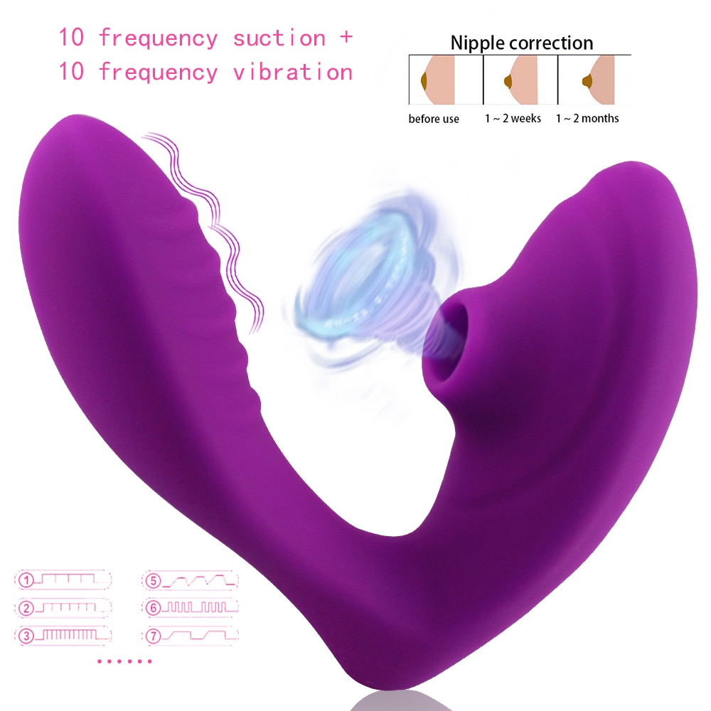 2 in 1 10 Speeds Vibrator