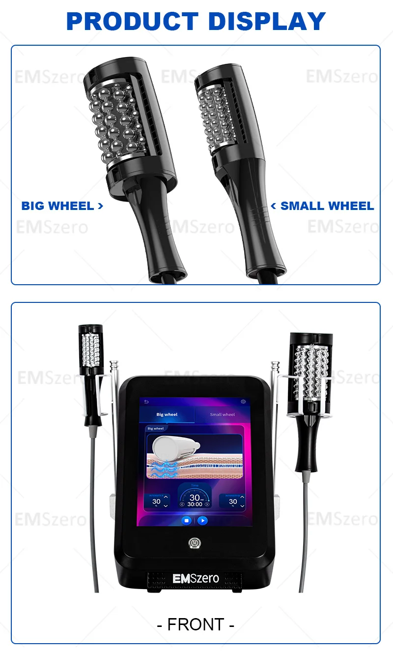 2025 2IN1 EMSzero Fat Removal Cellulite 5D massage Roller Electromagnetic Muscle Building Training for salon