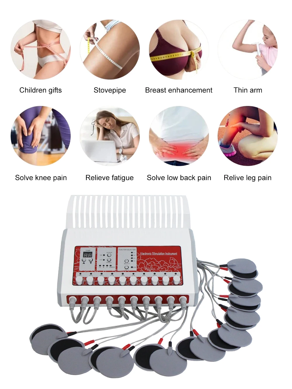 4 in 1 Weight Loss Machine ems Skin Tightening Muscle Stimulator Electrostimulation weight loss Machine Russian Waves ems Electr