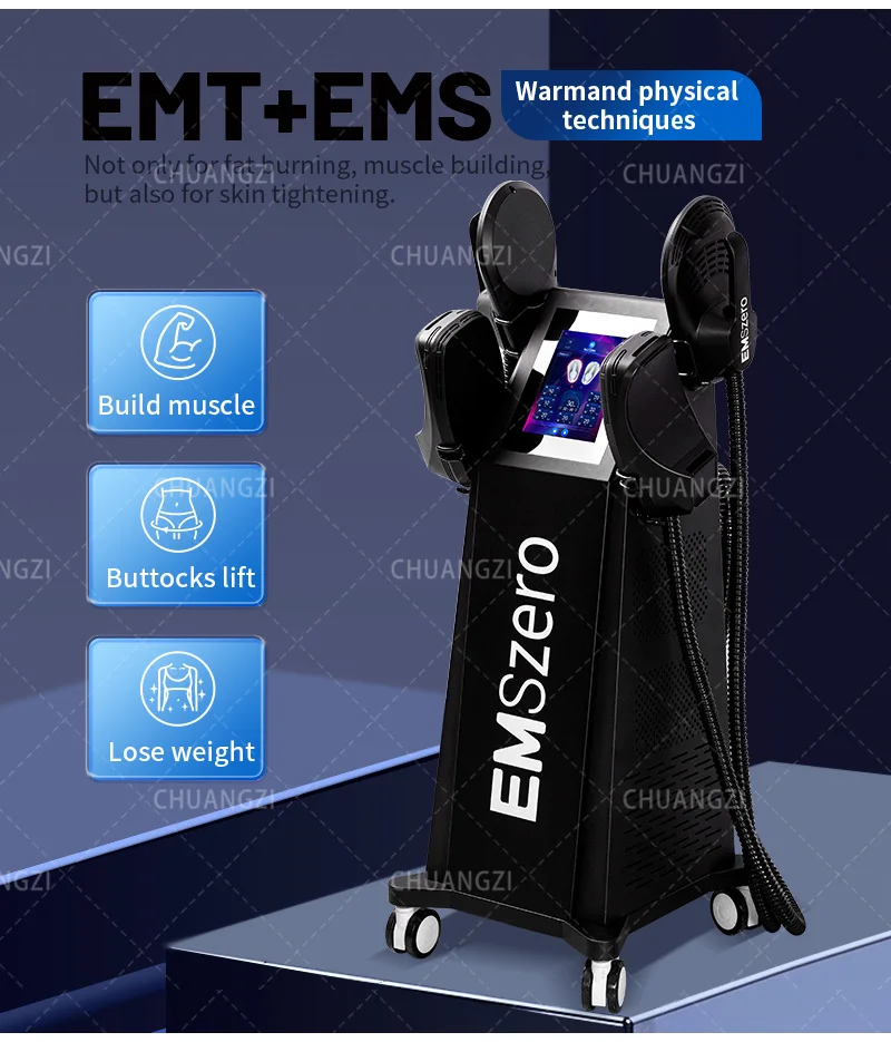 2025 NEW 15 6500W EMSzero Body Sculpt Weight Lose EMS Muscle Stimulate body Slimming Sculpting Fat Reduction Machine