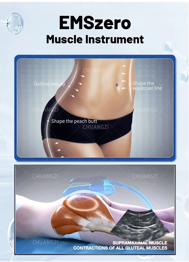 2025 NEW 15 6500W EMSzero Body Sculpt Weight Lose EMS Muscle Stimulate body Slimming Sculpting Fat Reduction Machine